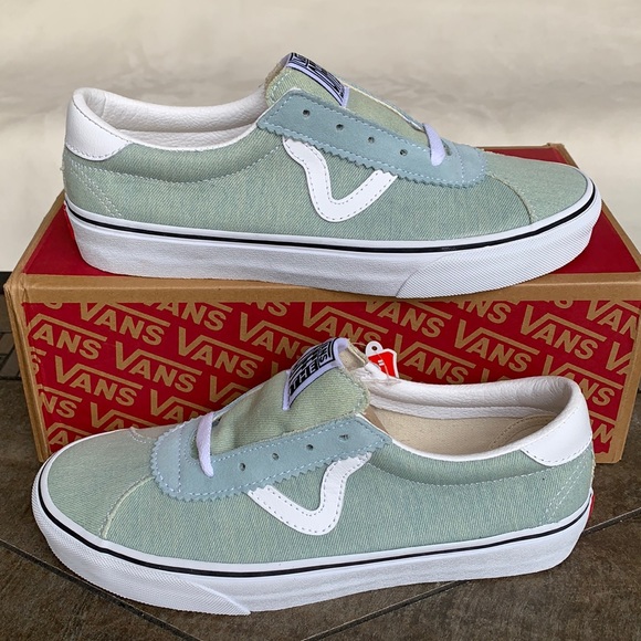 VANS SPORT DENIM Washed/True White WMNS - Picture 2 of 14